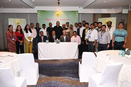 We are thrilled and excited to announce that GNGPL Team has signed its highest ever Long Term Gas Sale Agreement with M/s Mandovi River Pellets Pvt. Ltd on 5-October-2023.