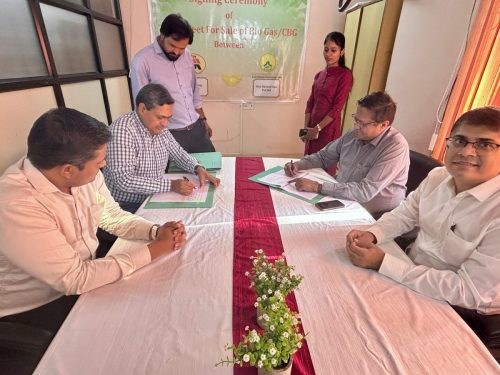 CBG Signing with GAIL (India) Ltd & GNGPL