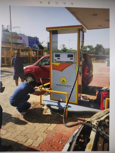 CNG Station Work in Progress