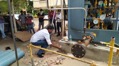 Commissioning of Panaji DRS and MDPE Network